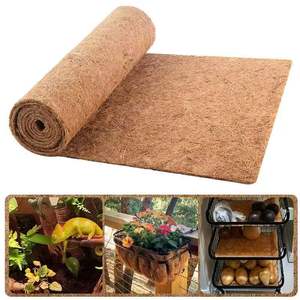 Tapis pour animaux de compagnie en fibre de jute naturelle Fournitures de jardin Tapis de jute Revêtement de substrat pour tortue Tapis pour animal de compagnie Lézard <span class=keywords><strong>Caméléon</strong></span> Reptile - Product Image 2