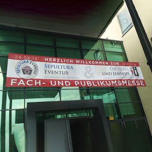 علامات مطبوعة مزدوجة الوجهين في الهواء الطلق الفينيل لافتة مزدوجة الوجهين - Product Image 5