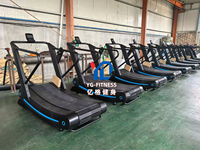 YG-T011 YG FITNESS Tapis de course incurvé de haute qualité pour usage commercial en salle de sport