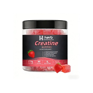อาหารเสริมครีเอทีนโมโนไฮเดรตแบบกัมมี่ ยี่ห้อ OEM/ODM ผลิตภัณฑ์ฉลากส่วนตัว ครีเอทีนบริสุทธิ์ 60 เม็ด สำหรับผู้ใหญ่ - Product Image 1