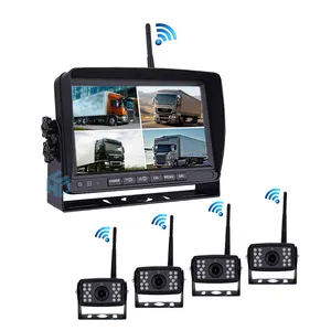 Üretici tedarik dijital sinyal kablosuz dört kanal video izleme sistemi kaydedici ekran sistemi sensörü