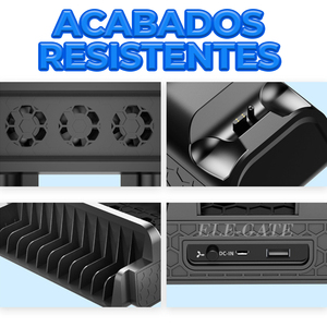Ele-Gate Base Multifuncional Para <b>Ps4</b> Com Suporte E Armazenamento De Jogos - Product Image 5