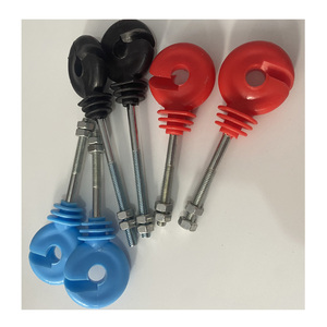 Aislador de Cerca Eléctrica para Poste de Madera, Aislador Enroscable para Granja - Product Image 4