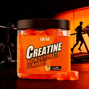 Fabricante de fuente <span class=keywords><strong>OEM</strong></span>, suplemento deportivo de gomitas monohidratadas de creatina para ejercicio y entrenamiento - Product Image 4