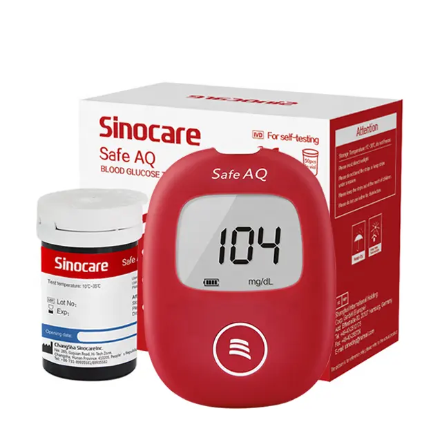 Цена со скидкой глюкометр с тест-полосками 100 штук глюкометр для диабета тест-машина для сахара в крови