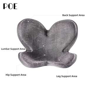 <span class=keywords><strong>Coussin</strong></span> de dossier ergonomique professionnel pliable en mousse à mémoire de forme, lavable, pour <span class=keywords><strong>voiture</strong></span>, chaise de bureau, <span class=keywords><strong>correcteur</strong></span> de posture, support lombaire, <span class=keywords><strong>coussin</strong></span> de siège - Product Image 4