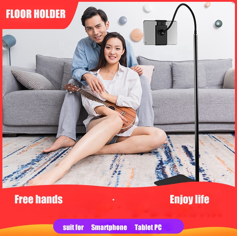 Supporto A Braccio Flessibile Per Telefono Da Letto | Regolabile 360°, Morsetto Per Comodino E Tapis Roulant