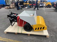 Pavoir à asphalte à essence compact Honda 5,5 CV avec moteur EPA, idéal pour la réparation et le nivellement des routes – Excellent rapport qualité-prix