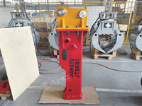 Marteau briseur hydraulique certifié JTB CE/ISO9001:2008 avec burin pour excavatrices de 1 à 60 tonnes