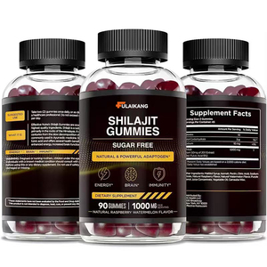 Gomitas de Shilajit Premium OEM Sin Azúcar, 1000mg por Porción, Sabor Frambuesa y Sandía, <span class=keywords><strong>para</strong></span> Hombres y Mujeres, Apoyo Energético y <span class=keywords><strong>para</strong></span> el Bienestar - Product Image 2