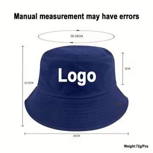 Sombrero de Pescador Personalizado con Logotipo Bordado, Gorra de Doble Cara Suave con Logotipo Impreso Bordado, Venta Caliente - Product Image 3