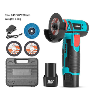 Professionele 3 inch 12V 2.0AH Lithium-ion accu elektrische haakse slijper mini handzame multifunctionele snij- roestverwijderings- en naadbewerkingsmachine - Product Image 2