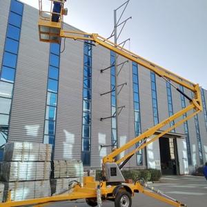 <span class=keywords><strong>Plataforma</strong></span> Elevadora Articulada Remolcable Anticorrosión Montada en <span class=keywords><strong>Remolque</strong></span>, Tipo Cherry Picker, Duradera para Trabajos Aéreos - Product Image 5