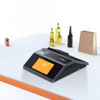 Machine de point de vente de paiement NFC à balayage de code et de carte de bureau avec Android OS 2 Go de RAM DDR3 Résolution 1280x800