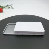Boîte en fer blanc anti-enfants pour médicaments, petite boîte coulissante de poche résistante aux enfants pour huiles essentielles
