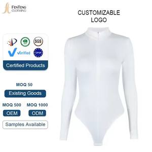 Macacão Feminino Casual de Manga Longa com Zíper e Forro de Lã, Estilo Europeu-Americano, Novo para Outono/Inverno - Product Image 1