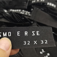 Étiquettes de vêtements en tissu personnalisées de haute qualité Impression 3D Premium Étiquette personnalisée tissée en caoutchouc de silicone avec logo