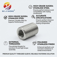 Fasteners Manufacturers Stainless Steel Sleeves and Thread Sleeves for Industrial Machinery Application