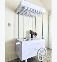 PVC de fabrication chinoise 2024 pour chariot avec logo personnalisé, garantie 3 ans - Marque Super-E pour présentoir à bonbons pour mariages et événements