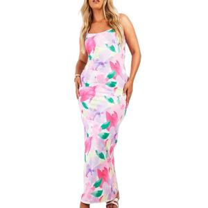 Falda con tirantes de alta calidad para mujer de verano con estampado Digital Popular vacaciones - Product Image 3