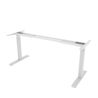 Support de bureau intelligent à double moteur électrique réglable en hauteur au design moderne Offre Spéciale et mobilier de bureau à domicile assis