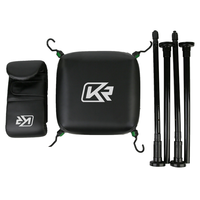 Sac de frappe portable pour portillon, idéal pour la boxe, l'entraînement sportif, le fitness, l'exercice aérobie et la réduction du stress, avec impression de logo personnalisée