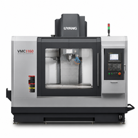 Centre d'usinage vertical VMC1160, haute rigidité, usineuse CNC à moulage HT300, ATC à 24 outils de type bras pour usinage de précision