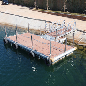 Gommapiuma 1100 pontone barche usato pontile in alluminio antiscivolo decking passerella in alluminio per banchine galleggianti - Product Image 4