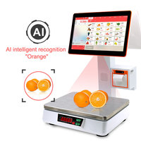 POS-терминал HIDISIM All-in-One с сенсорным экраном 14 дюймов, Windows, Intel Core I7-8550U, Wi-Fi/BT4.1LE для розничной торговли