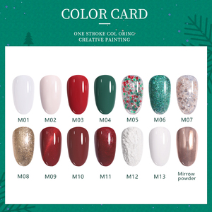 Kit de manicura con logo de marca, esmalte de gel uv para Navidad, precio de fábrica, salón de uñas, <span class=keywords><strong>2022</strong></span> - Product Image 2