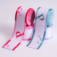 Sangle élastique imprimée de 10 mm en polyester élasthanne pour vêtements et pantalons, personnalisable