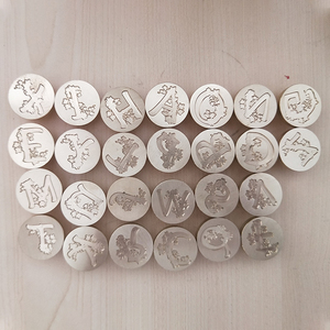 Timbres à <span class=keywords><strong>cire</strong></span> personnalisés sur mesure, sceaux en cuivre, <span class=keywords><strong>sceau</strong></span> rond en laiton - Product Image 6