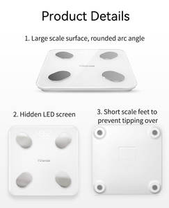 Yolanda Professional Fitness Balance <span class=keywords><strong>Mi</strong></span> Smart Home <span class=keywords><strong>Composition</strong></span> corporelle Balance de graisse corporelle précise - Product Image 6