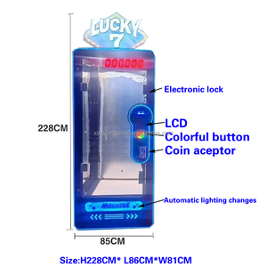 Máquina de Juego de Desafío de 10 Segundos, Lucky 777, Presiona Rápido el Botón, Super Premio, Máquina Expendedora de Muñecas Grandes, Cerradura Automática de Puerta - Product Image 4
