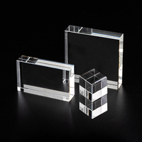 Cube en forme d'escargot Crystal K9 DIY avec gravure intérieure et style d'amour pour texte et logo personnalisés