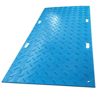 Ecológico 4x8 HDPE Excavadora Protección de tierra Estera de carretera Construcción de calle temporal Material de PE