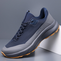 Sneakers décontractées noires simples et polyvalentes de haute qualité, légères, antidérapantes, imperméables, pour l'été, l'automne, la randonnée en plein air