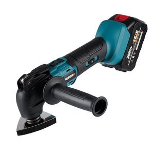 <span class=keywords><strong>Outil</strong></span> multifonction <span class=keywords><strong>oscillant</strong></span> électrique sans balais à vitesse variable pour la rénovation et le bricolage, compatible avec les batteries <span class=keywords><strong>Makita</strong></span> 18V - Product Image 1