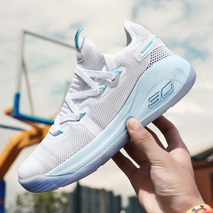 <strong>Size</strong> <strong>6</strong> Low-top <strong>Basketball</strong> Shoes Q115 Rubber Outsole Mesh Upper Breathable Non-slip Durable Summer Spring Unisex - Product Image 3