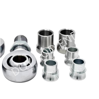Chromoly Heavy Duty 0.5 "0.625" 0.75 "0.875" 1 "1.25" Pouces Filetage Mâle Rose Joints Heim Joint Kit Rotule Rotule Roulements