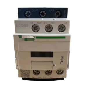 100% contacteur magnétique Ac d'origine LC1D09B7 9A 24VAC nouveau Original prêt Stock automatisation industrielle PAC PLC dédié - Product Image 1