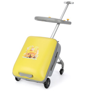 2026 <strong>Cute</strong> Kids <strong>Suitcase</strong> on Wheels Rolling Luggage Carry on Ride on Children Trolley Luggage Bag - Product Image 2