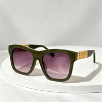 Lunettes de soleil carrées rétro européennes et américaines pour adultes, unisexes, protection UV400, verres polarisés multicolores haut de gamme