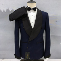 Costumes d'affaires décontractés tendance pour hommes, taille plus, 2 pièces