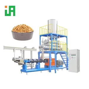 Double-screw pet food cat croquette and dog kibble extrusion solution machinery and equipment manufacturer