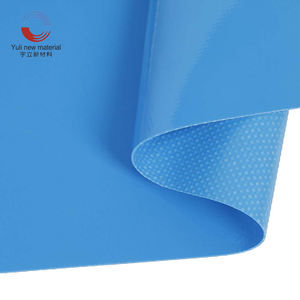 Matériau de bâche en PVC <span class=keywords><strong>enduit</strong></span> de vinyle 650 g/m², <span class=keywords><strong>tissu</strong></span> de tente imperméable 1000D en blanc - Product Image 2