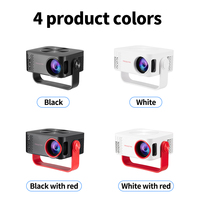 YDH-HY300 Art 2025 nouveau projecteur 4K 500 Lumens double écran sans fil Wi-Fi pour l'extérieur projecteur Ultra silencieux à rotation de 180 degrés