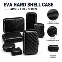 Organisateur de câbles de charge, étui rigide en EVA avec fermeture éclair, pochette de rangement en maille portable pour la maison, les voyages et le transport quotidien