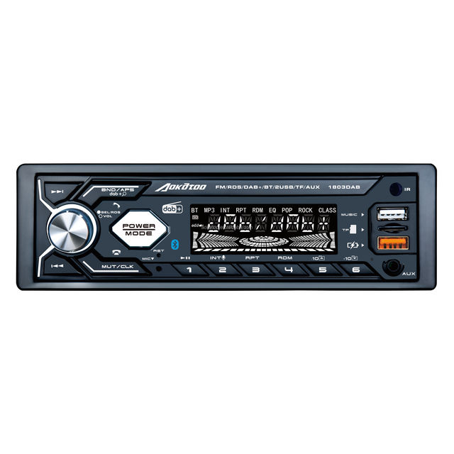 Car Bluetooth Stereo 4x25W Audio FM AM DAB+ Radio MP3 Player USB/SD/AUX Hands Free Calling with Wireless Remote Control