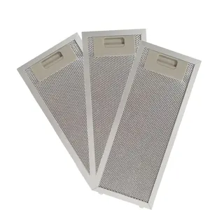 Replacement kitchen hood cooker range hood filter high quality aluminium mesh grease filter range hood parts